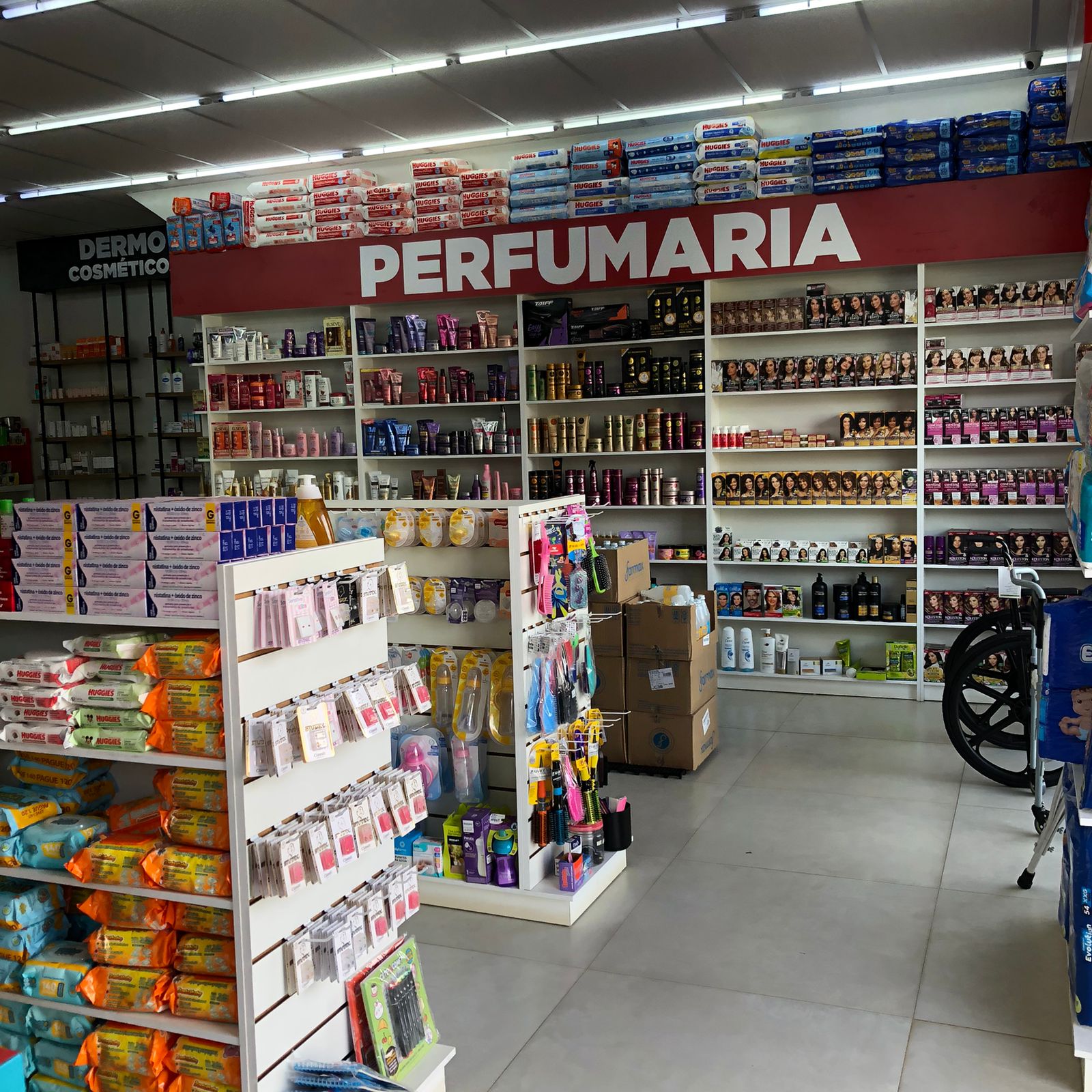 Fachada Drogaria Saúde